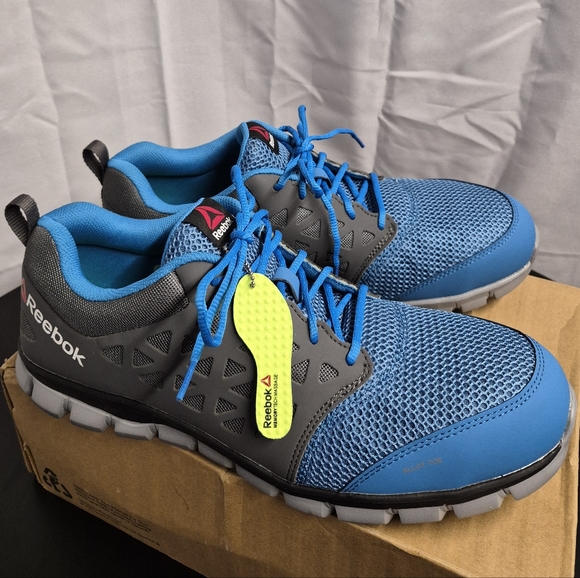 NIB Reebok Mens Size 15 Sublite Slip Resistant Work Shoes Alloy Toe Lightweight main image 12